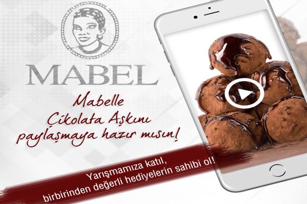 Çikolata aşkını 70 saniyede anlatanlara Mabel çikolata ödülleri!