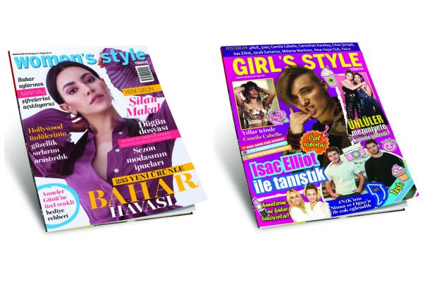 Girl’s Style Türkiye ve Women’s Style Türkiye Mayıs sayısı bayilerde