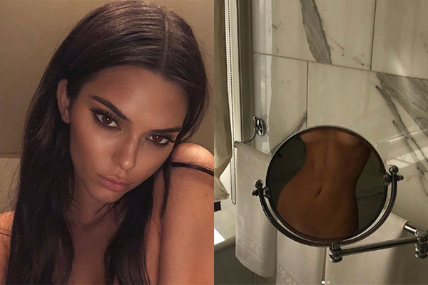 Kendall Jenner’ın banyo paylaşımları ses getirdi