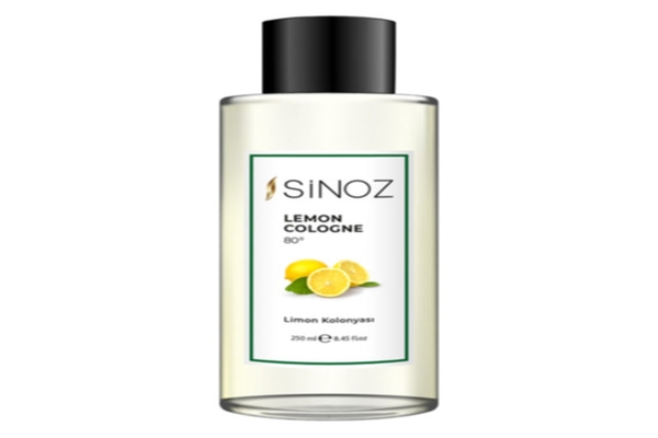 Sinoz 80° Limon Kolonyası ile bakım ve temizlik bir arada sunuyor