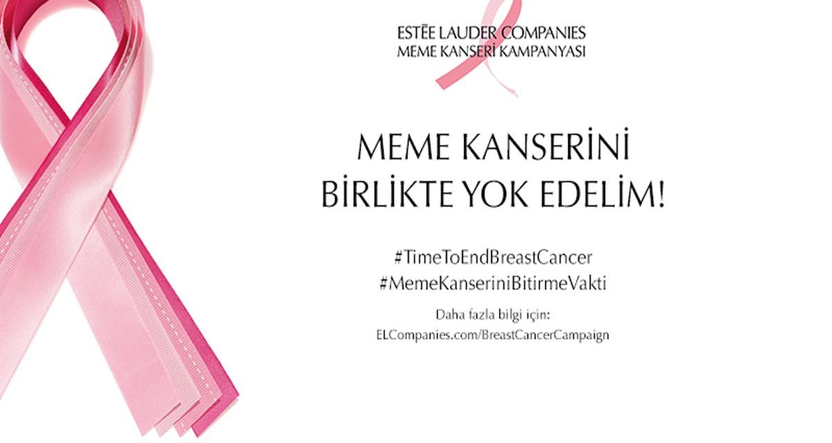 Estée Lauder şirketleri meme kanserini yok etmek için destek vermeye devam ediyor!