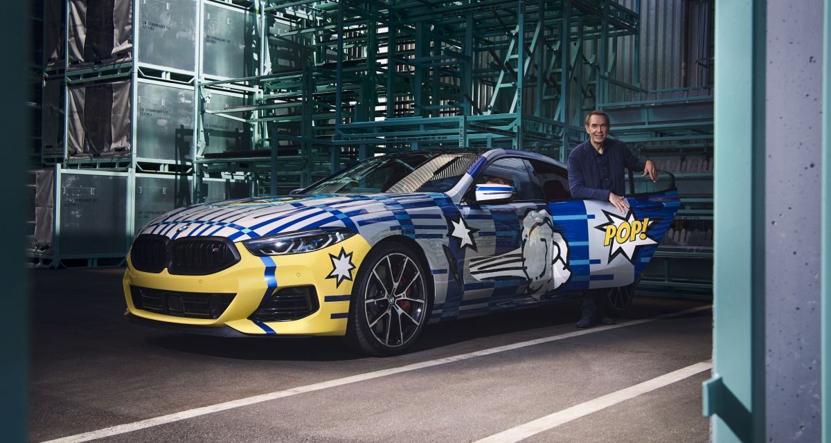 Jeff Koons BMW M850i tasarımıyla Contemporary Istanbul’a katılmak için İstanbul’a geliyor