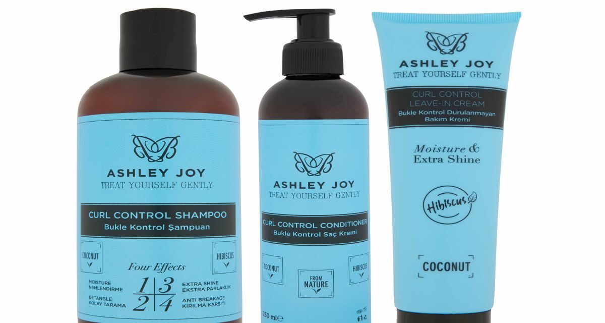 Ashley Joy Bukle Kontrol Serisi ile 3 adımda bukle güzelliği yapın