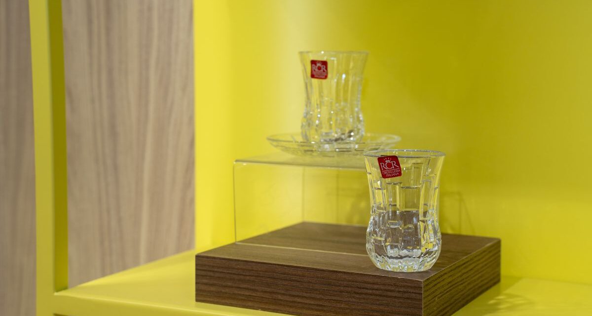 Dünyaca ünlü İtalyan cam ustalığı, Türk çay geleneğiyle buluştu