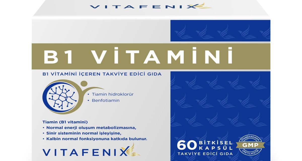 Vitafenix, B1 vitamini içeren yeni takviye edici gıdasını tüketicilerle buluşturdu