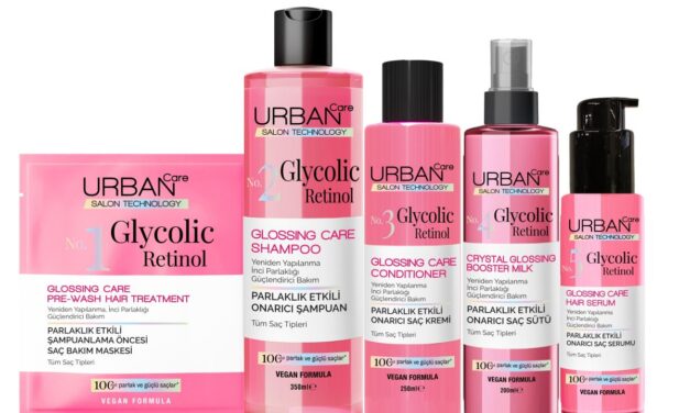 URBAN Care Glikolik Retinol saç bakım serisi ile parlaklık güç kazandı