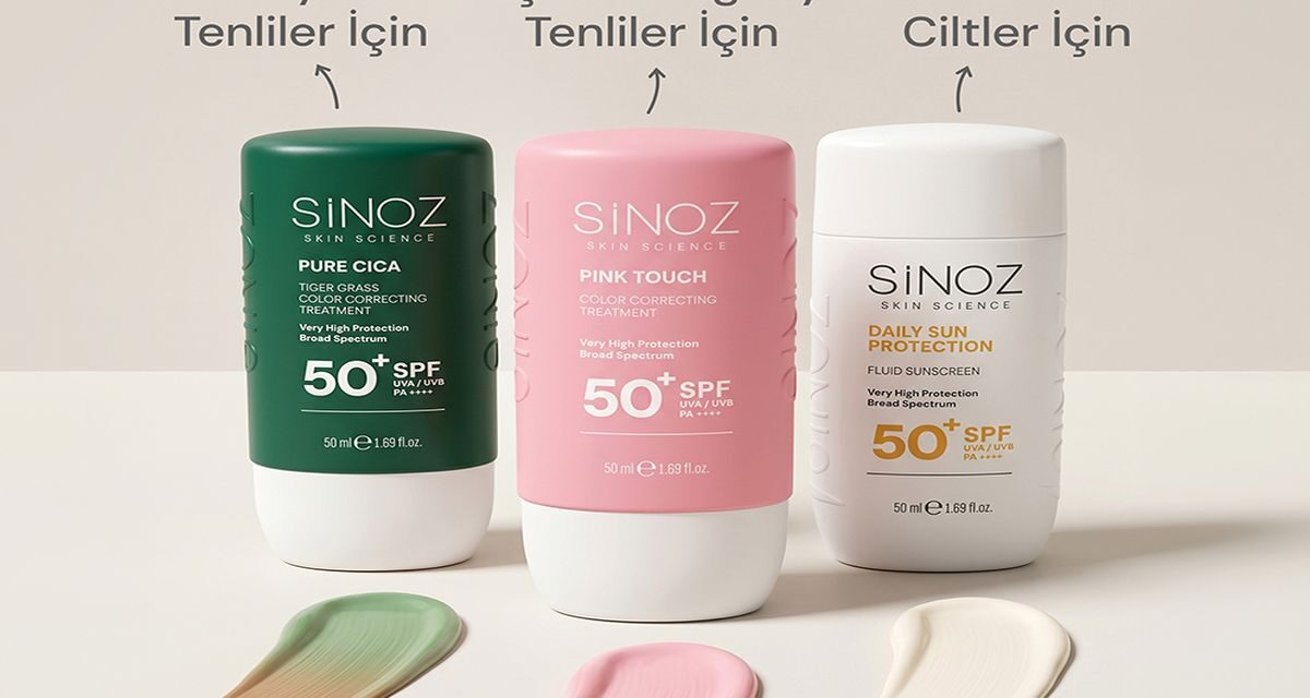 Sinoz, yeni nesil mineral filtreli yüz güneş kremi serisiyle yaz mevsimine güçlü bir giriş yapıyor